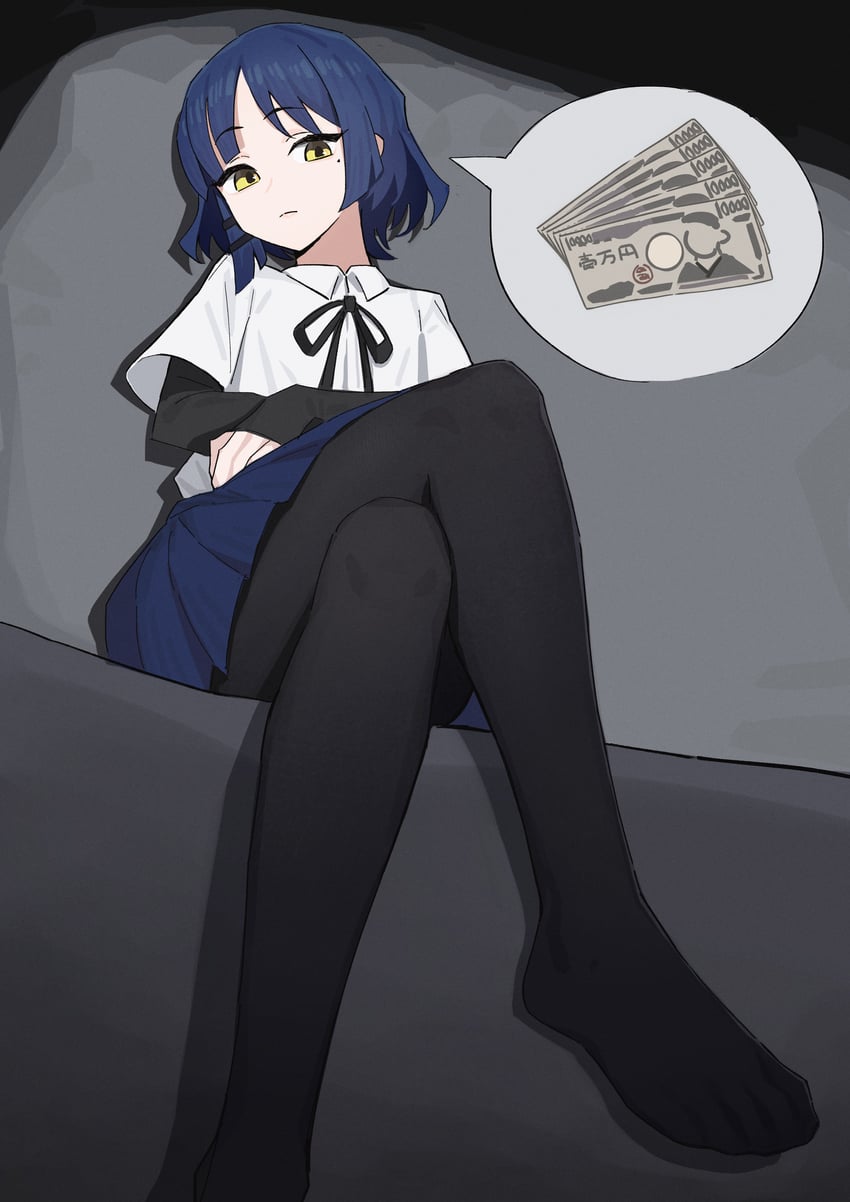 yamada ryo (bocchi the rock!) drawn by lan_mao_akko