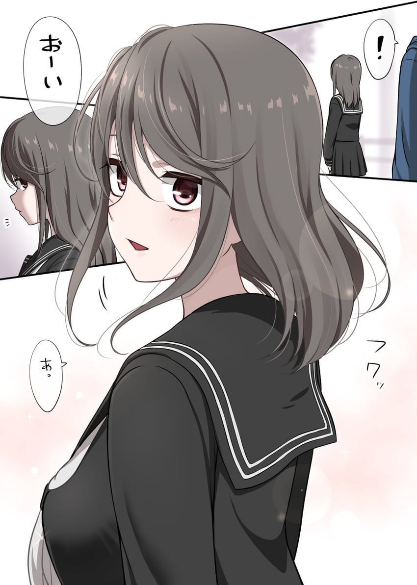 sasaki touko (kurai ano ko to shitai koto) drawn by ikari_manatsu