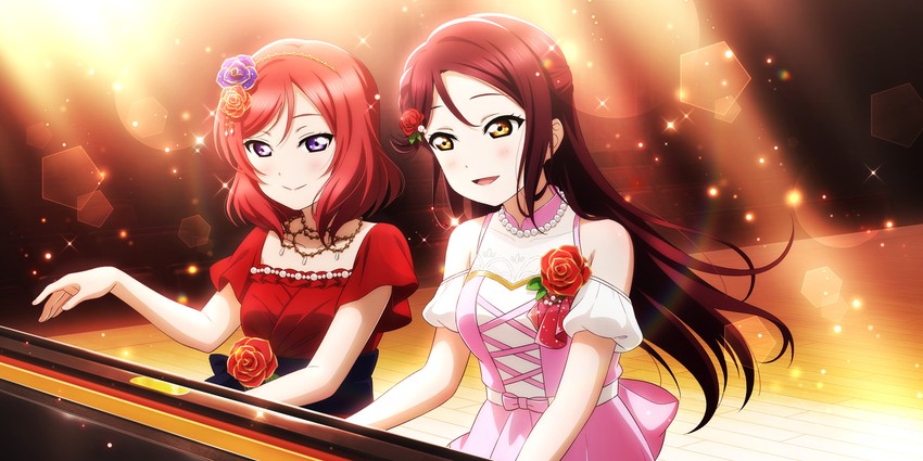 nishikino maki and sakurauchi riko (love live! and 3 more)