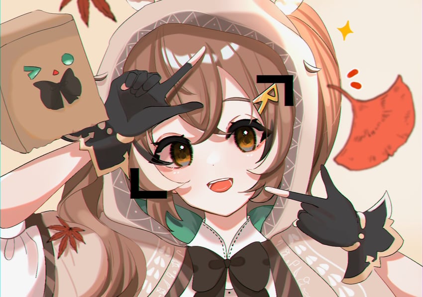 nanashi mumei and friend (hololive and 1 more) drawn by hana20000920