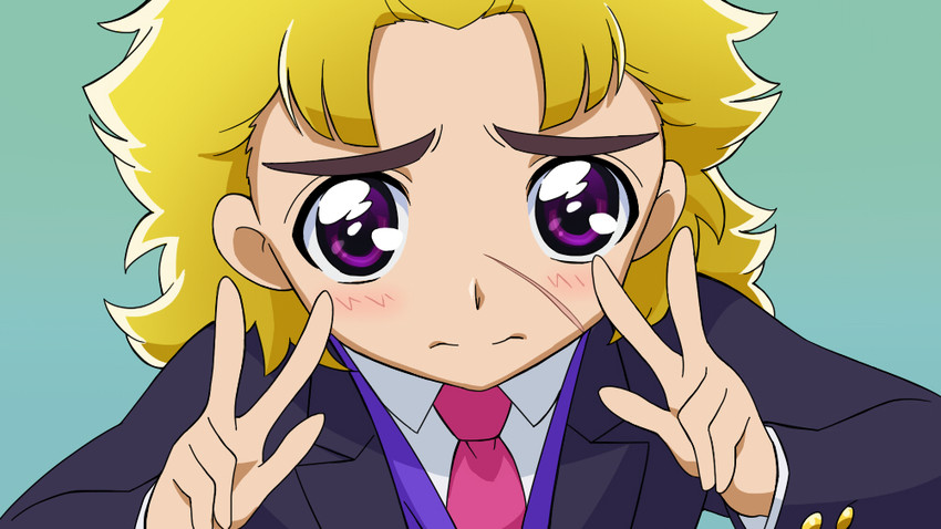 robert e. o. speedwagon (precure and 3 more) drawn by kaniharu