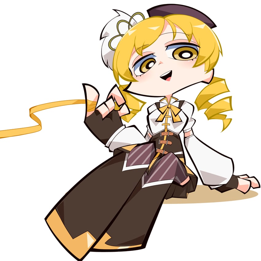 tomoe mami (mahou shoujo madoka magica and 1 more) drawn by okitya