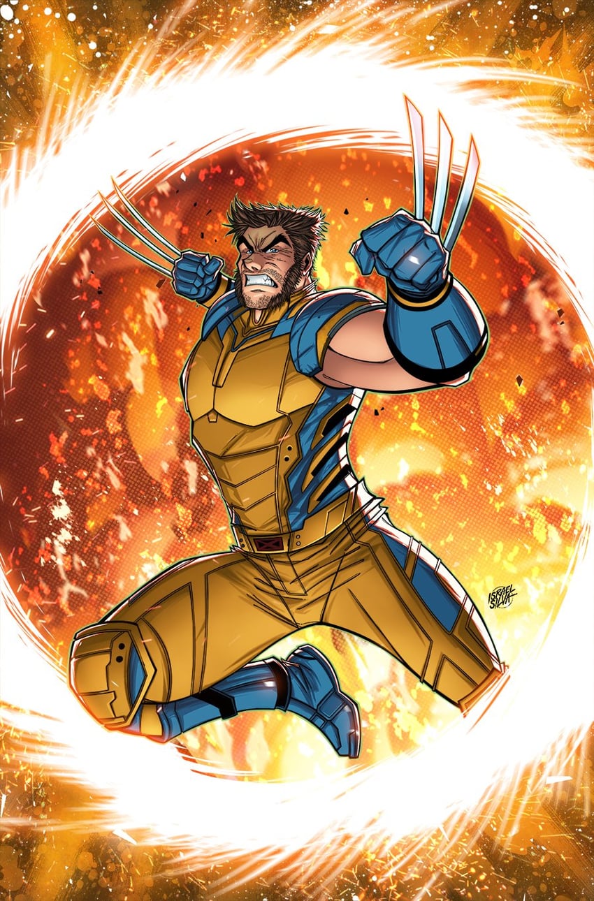 wolverine (marvel and 4 more) drawn by israel_silva