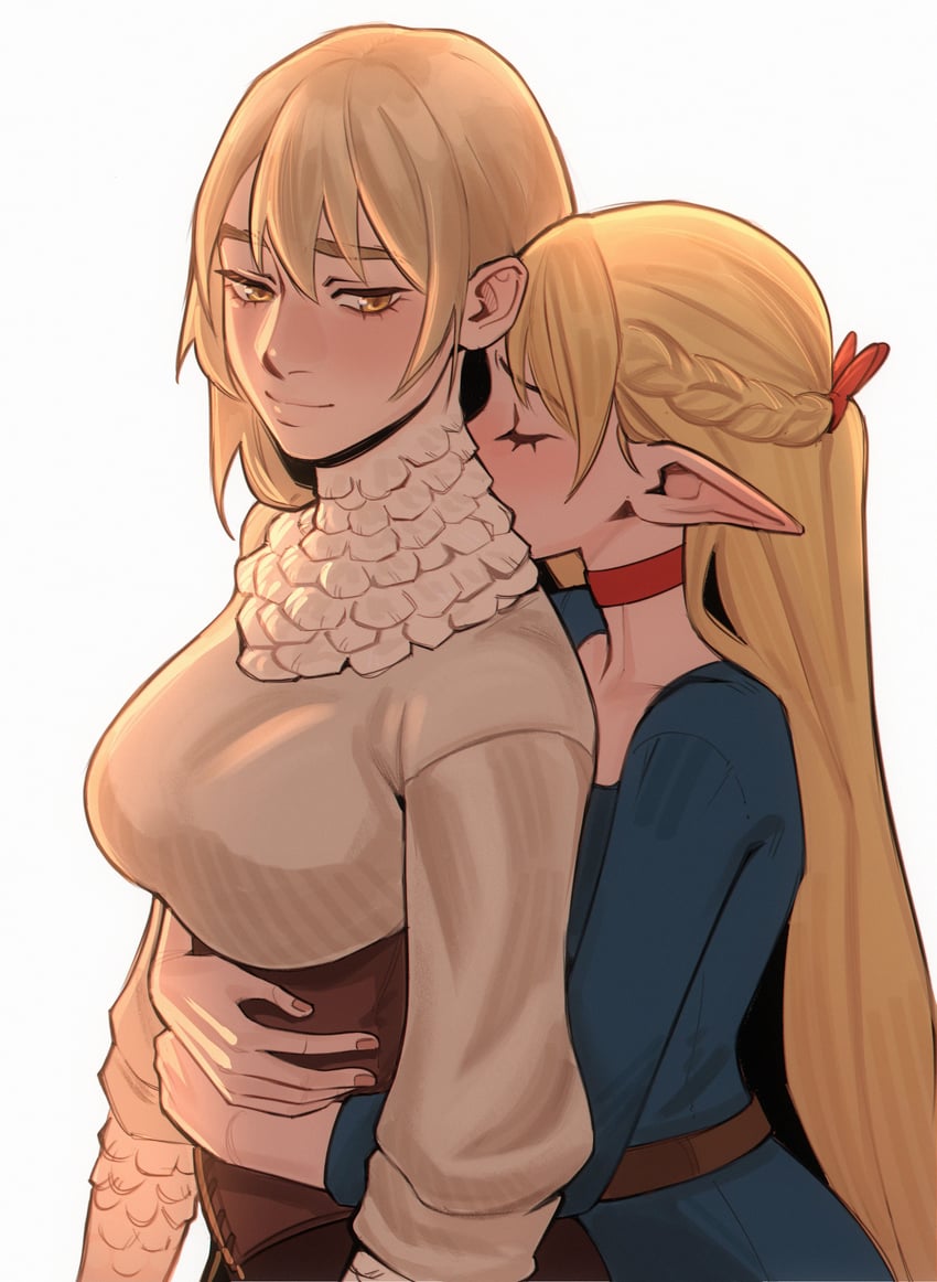 marcille donato and falin touden (dungeon meshi) drawn by paw_(286456)