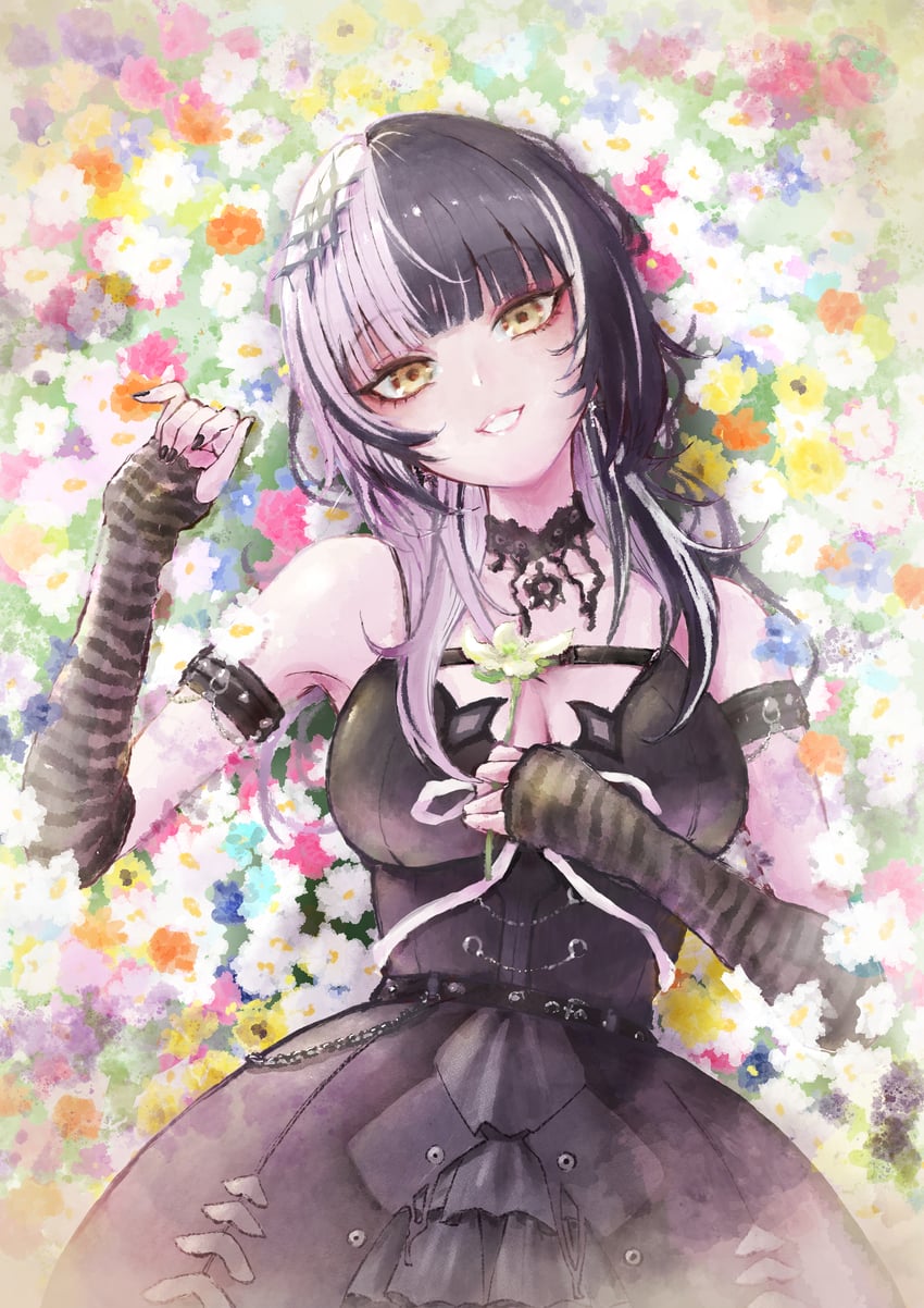 shiori novella (hololive and 1 more) drawn by tomozoo83