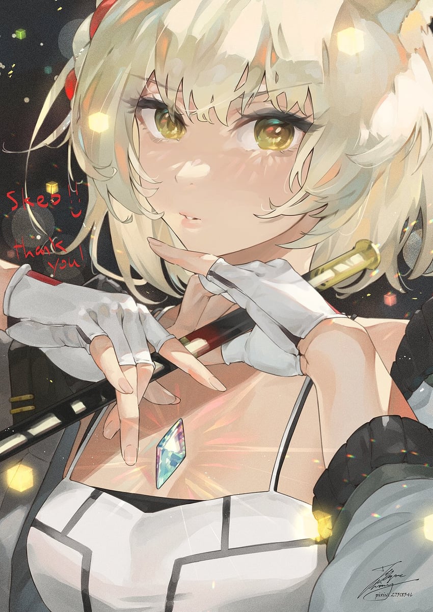 mio (xenoblade chronicles and 1 more) drawn by fadingz