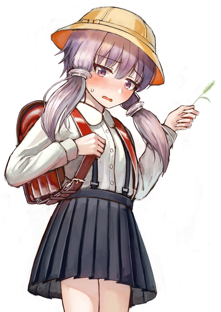 yuzuki yukari (vocaloid and 1 more) drawn by shimogami_ataru