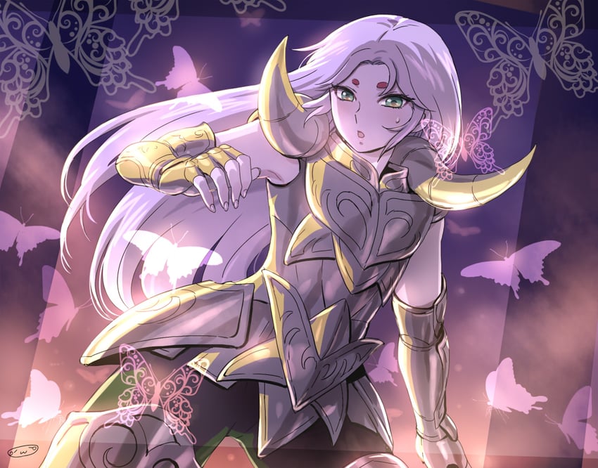 aries muu (saint seiya) drawn by mizuhara_aki
