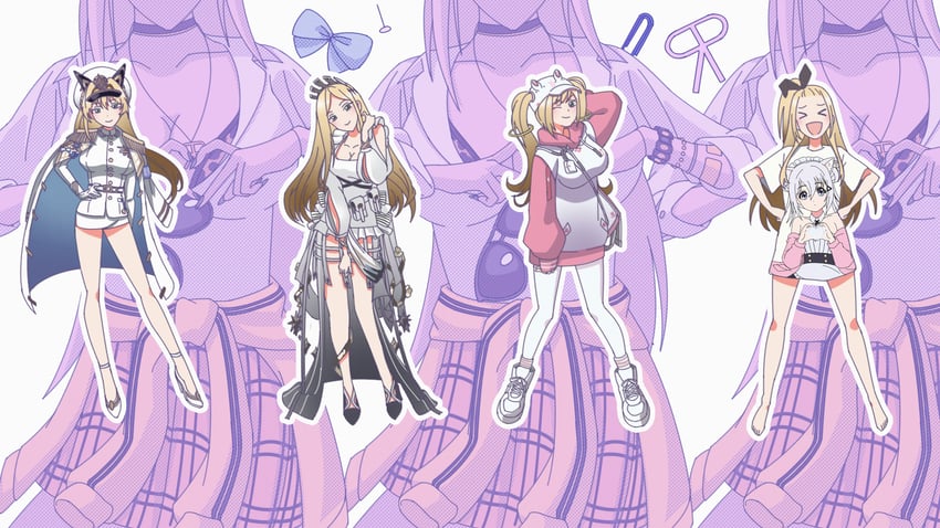 alice, helm, and rupee (goddess of victory: nikke and 1 more) drawn by pupupuplus