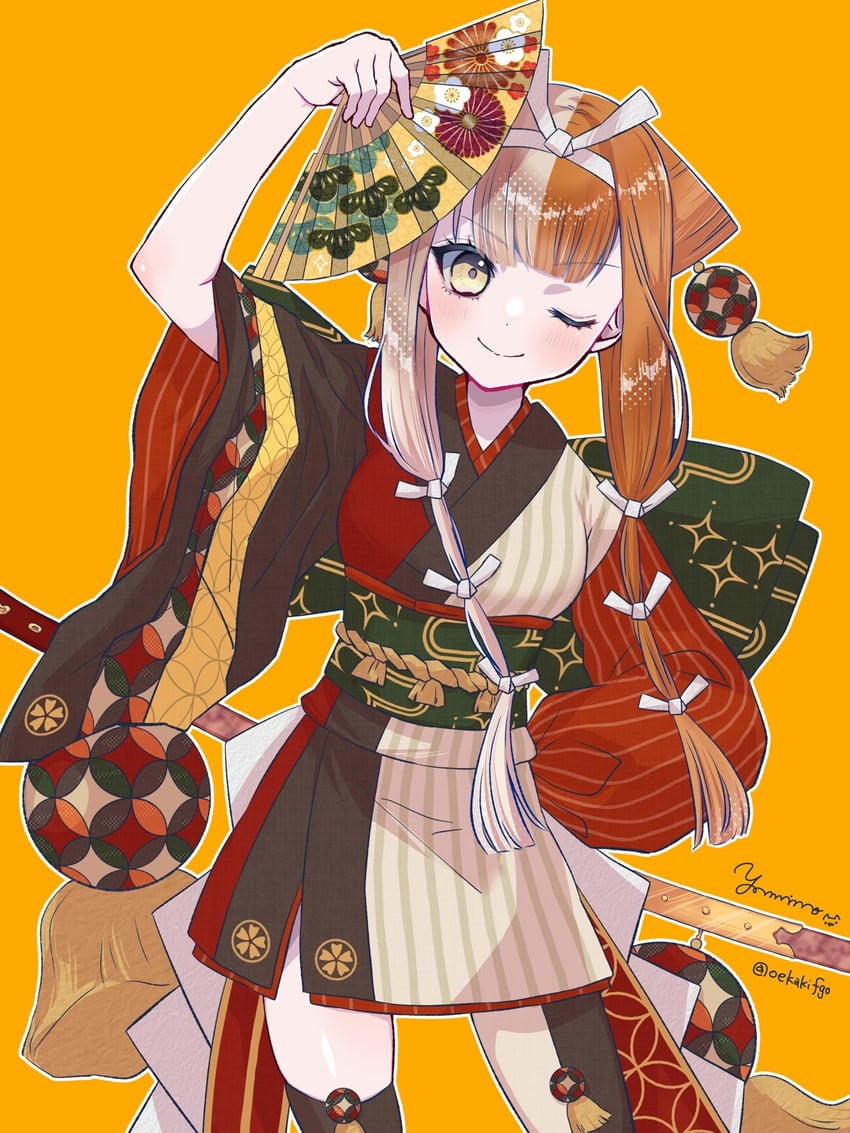 izumo no okuni (fate and 1 more) drawn by yamuimo
