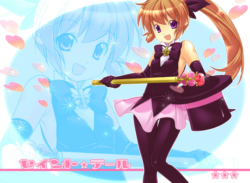 saint tail and haneoka meimi (kaitou saint tail) drawn by mato_(chirol)