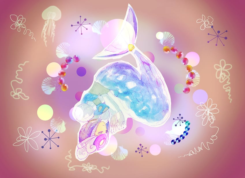 splash woman (mega man and 1 more) drawn by takenokonoko