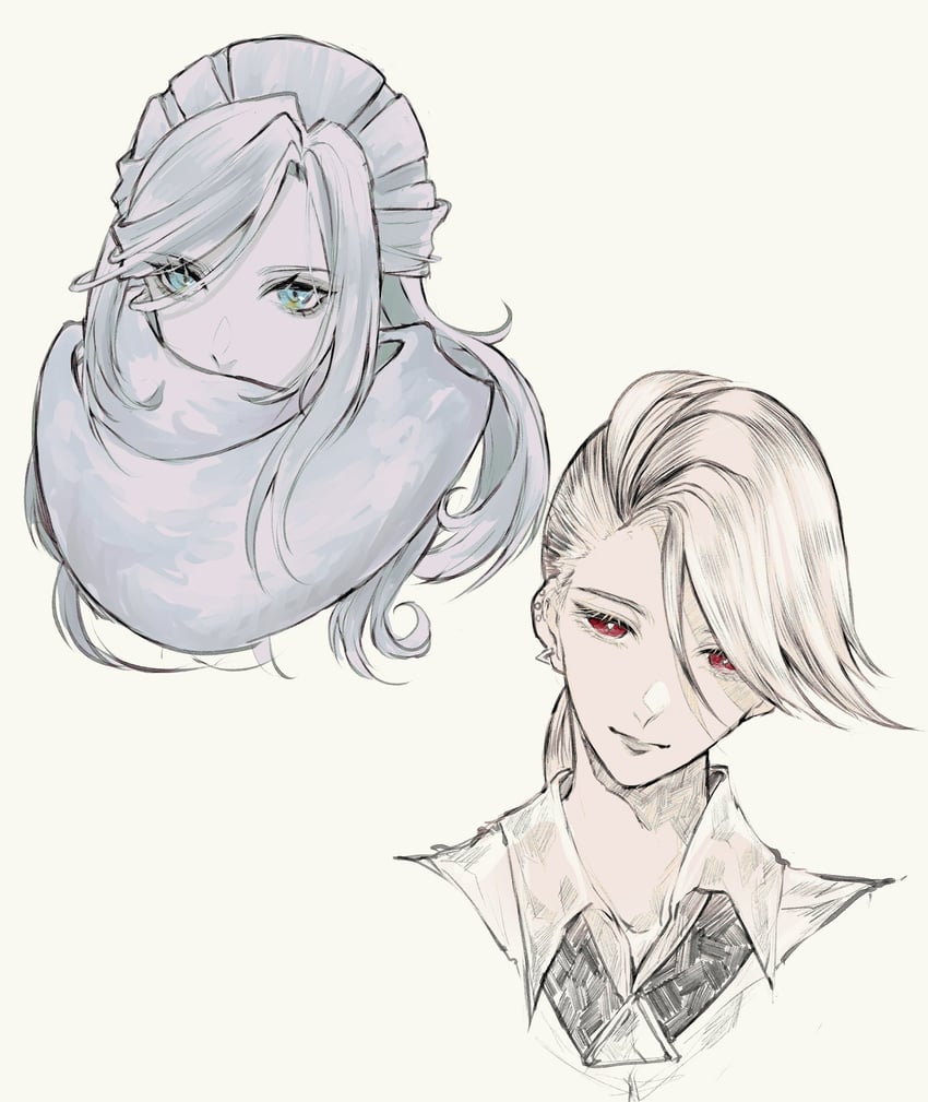 rika and grusha (pokemon and 1 more) drawn by baku_(hachi_van)