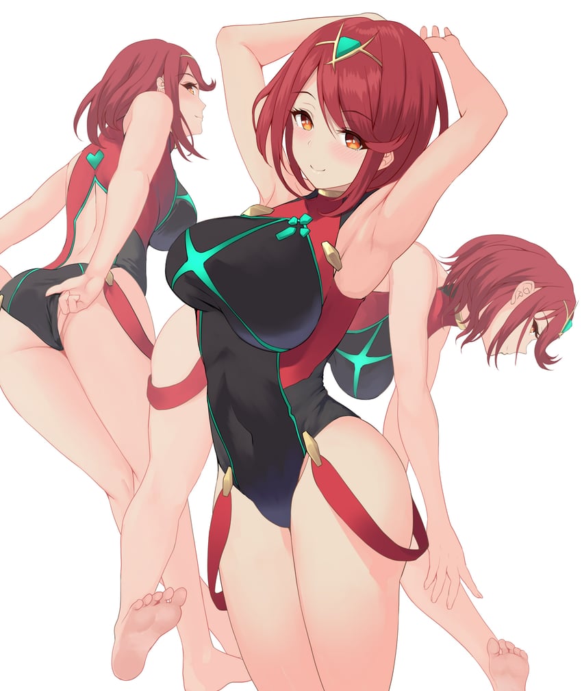 pyra (xenoblade chronicles and 1 more) drawn by sail_(sail-away)