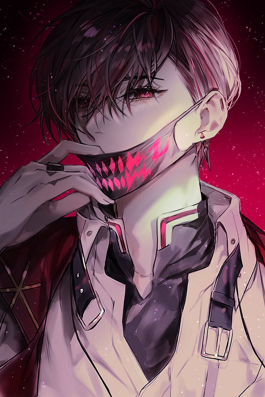 ver vermillion (nijisanji and 1 more) drawn by dyuchya