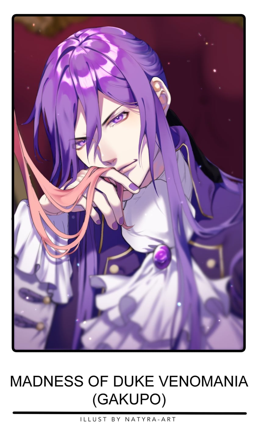 kamui gakupo, sateriasis venomania, and lukana octo (vocaloid and 2 more) drawn by natyraart
