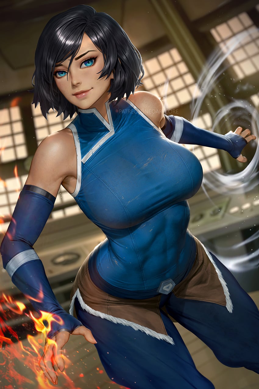 korra (avatar legends and 1 more) drawn by neoartcore