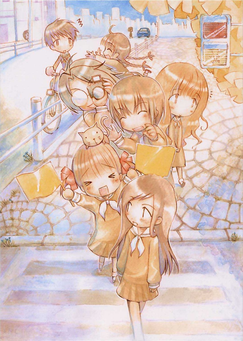 fukuzawa yumi, toudou shimako, shimazu yoshino, ogasawara sachiko, satou sei, and 3 more (maria-sama ga miteru)
