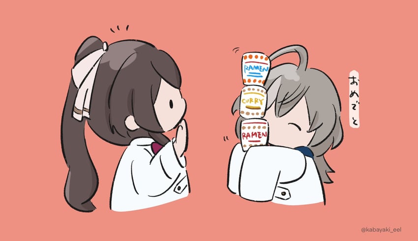 sasaki ran and serizawa chikaru (assault lily) drawn by kabayaki_(kabayaki_eel)
