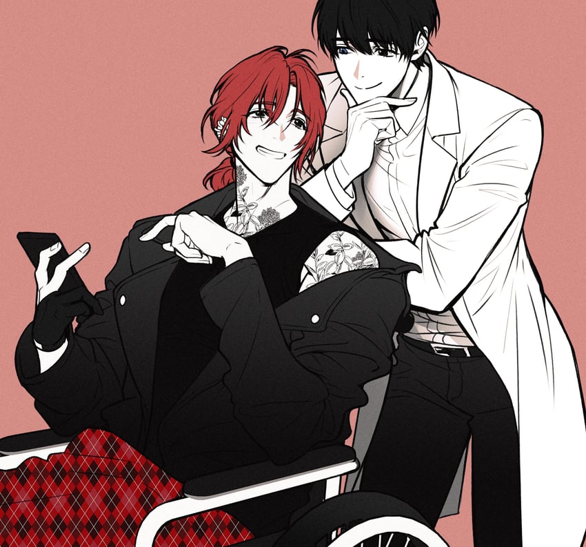 park moo-hyun and kim jaehee (eoduun badaui deungbul-i doeeo) drawn by padakpadak_88