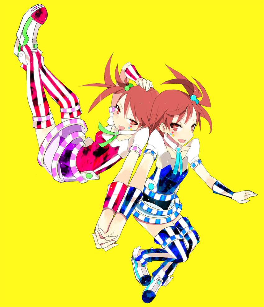 futami mami and futami ami (idolmaster and 1 more) drawn by brws