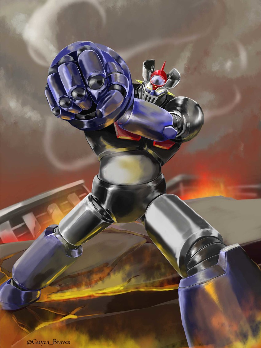 mazinger z (mazinger and 1 more) drawn by guyca_braves