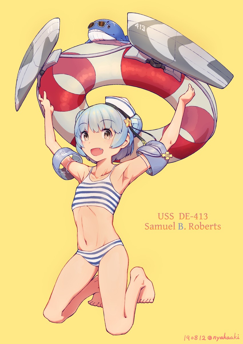samuel b. roberts and little blue whale (kantai collection) drawn by nakaaki_masashi