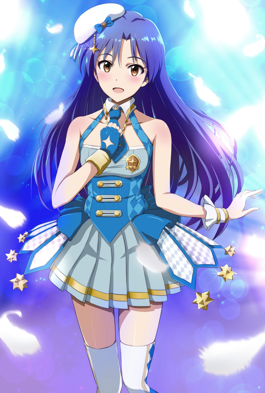 kisaragi chihaya (idolmaster and 1 more) drawn by hina_(araburu-hinadori)