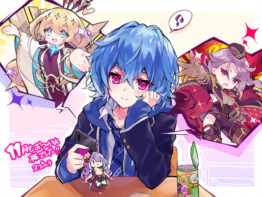 almace, ragnarok, tiferet, and titania (phantom of the kill) drawn by suzumura_(gumi)