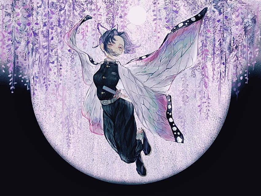 kochou shinobu (kimetsu no yaiba) drawn by shirone_(coxo_ii)