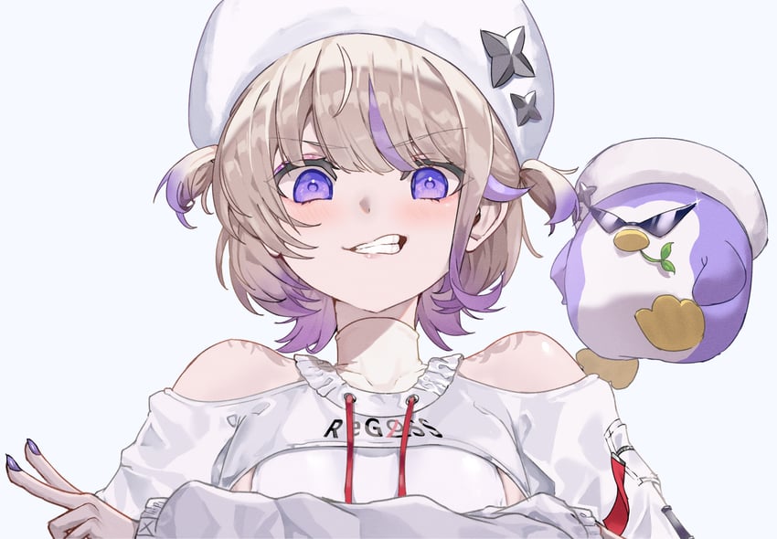 todoroki hajime and banpen (hololive and 1 more) drawn by takotobuta