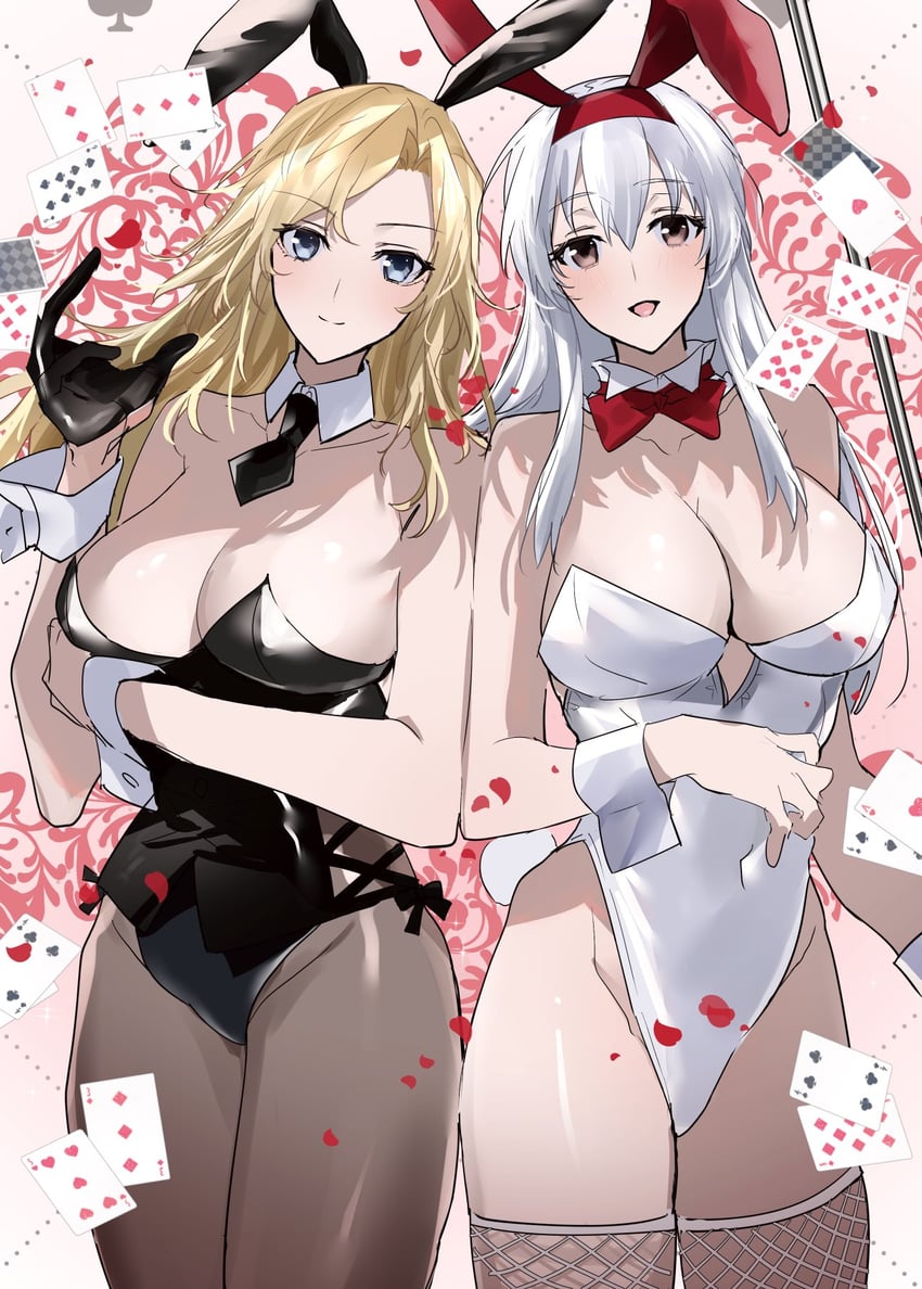 shoukaku and hornet (kantai collection) drawn by ichimonme_(ichi)