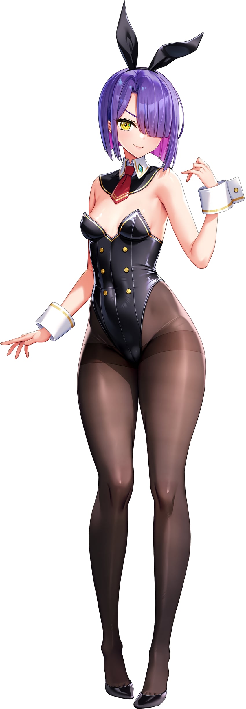 giltia lu dorud (motto! haramase! honoo no oppai isekai oppai bunny gakuen!) drawn by derauea