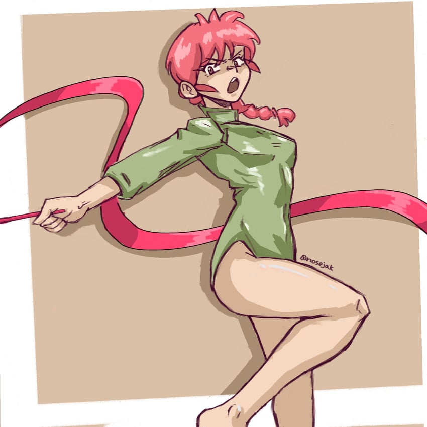 ranma-chan (ranma 1/2) drawn by nosejak
