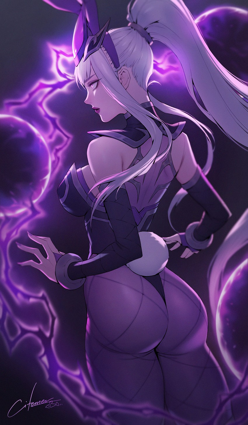 syndra (league of legends) drawn by citemer