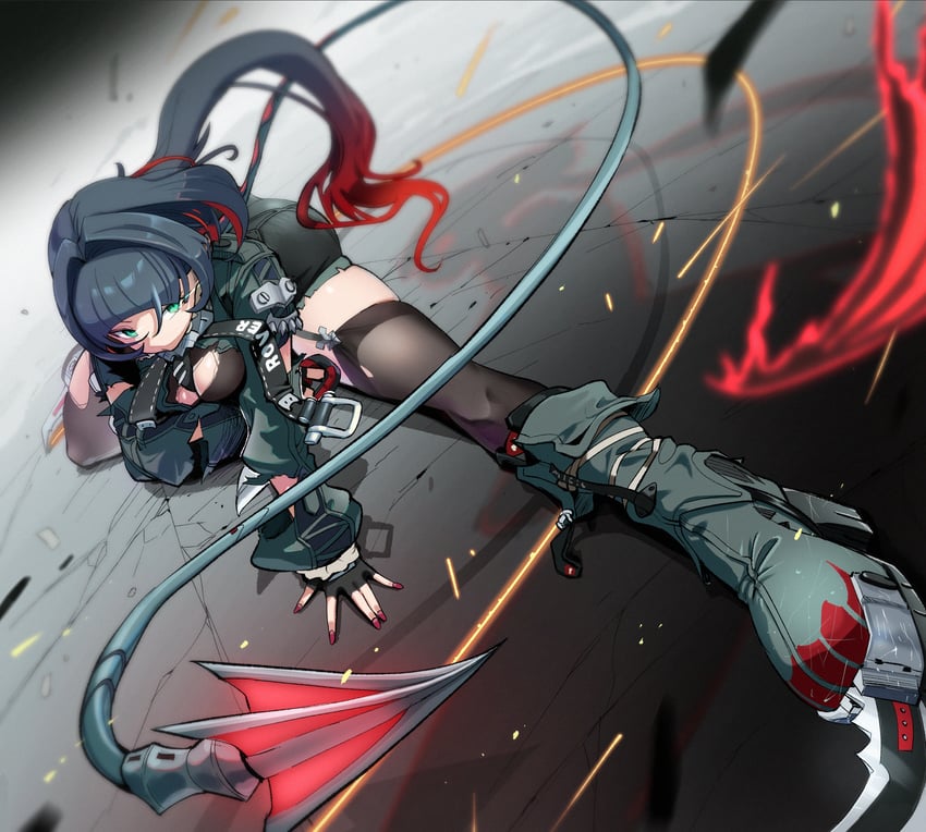 jane doe (zenless zone zero) drawn by yoruniyoruyoshi