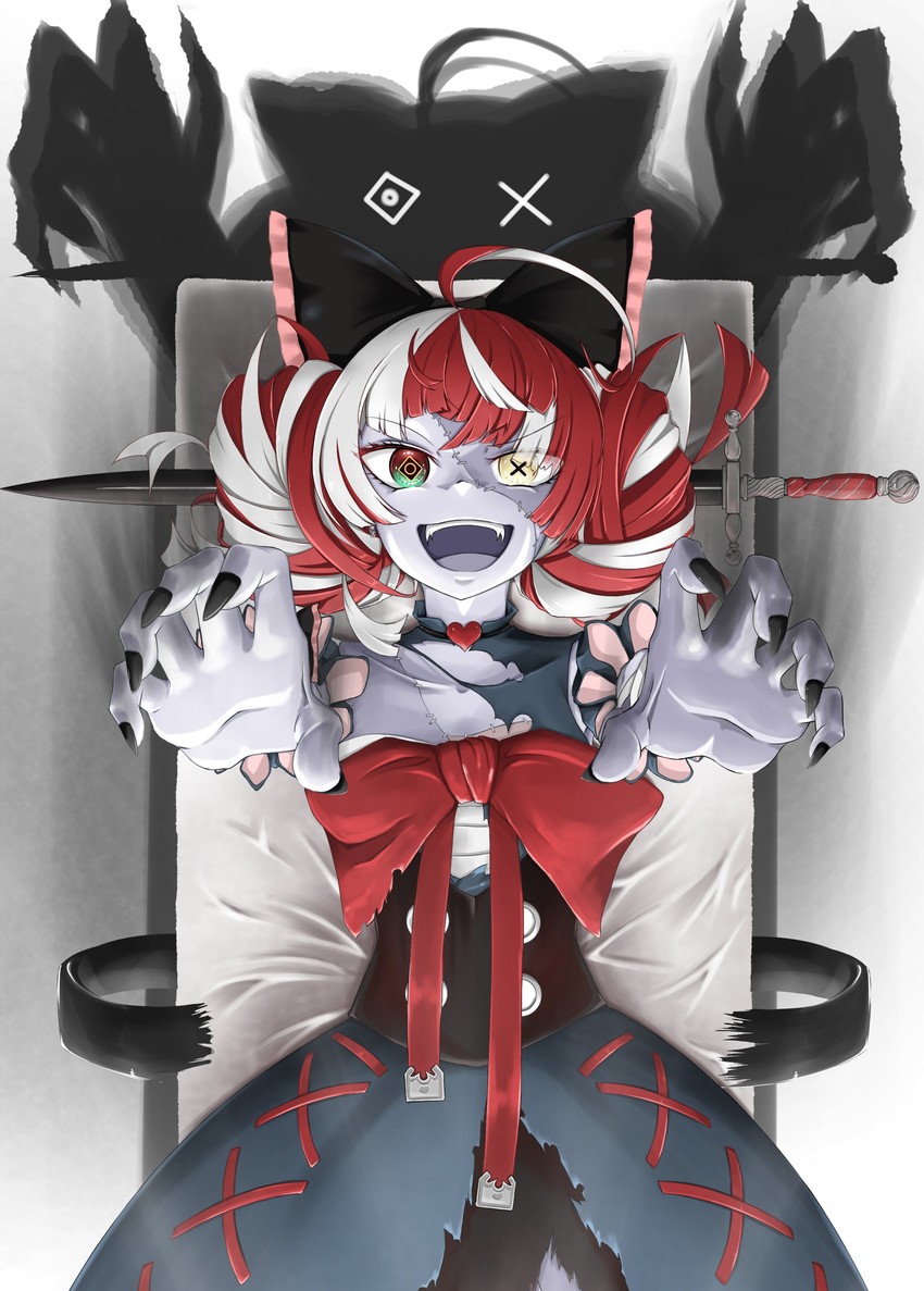 kureiji ollie (hololive and 1 more) drawn by ryrie_(ryriearts)