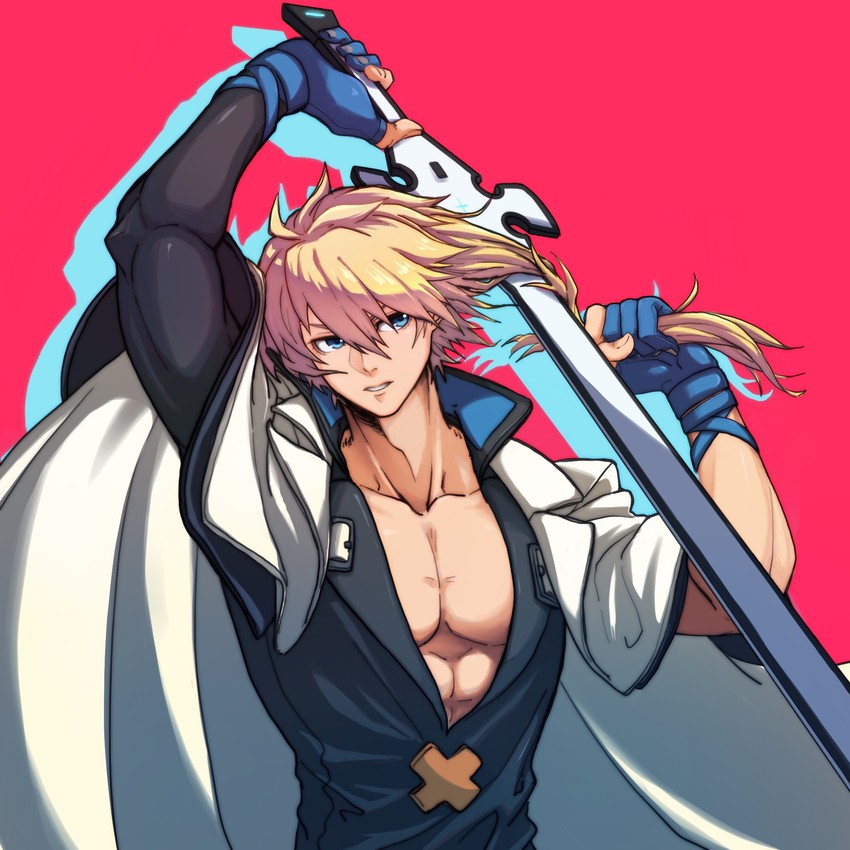 ky kiske (guilty gear and 1 more) drawn by kuangren_k