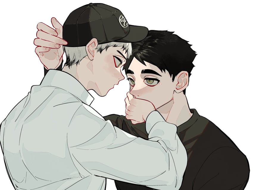 miya osamu and kita shinsuke (haikyuu!!) drawn by coco_(238243)