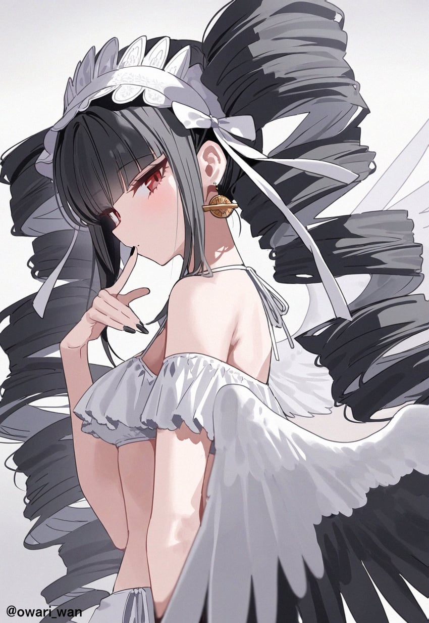 celestia ludenberg (danganronpa and 1 more) drawn by owari_wan