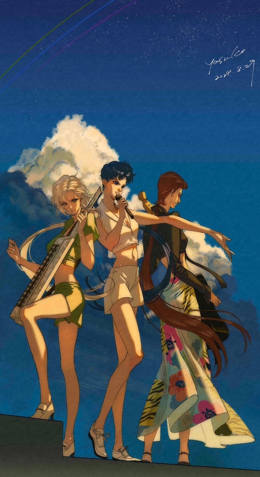 seiya kou, yaten kou, and taiki kou (bishoujo senshi sailor moon and 1 more) drawn by koyasuyasuko12