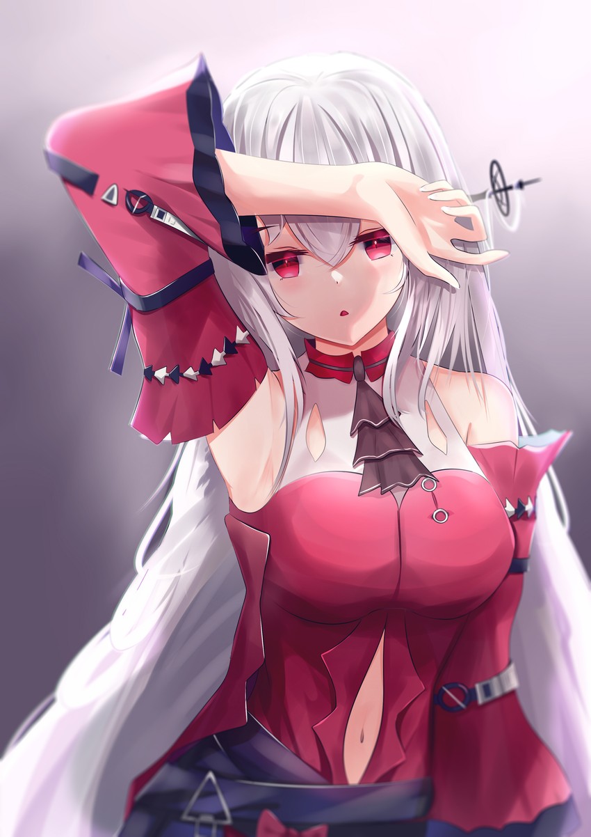 skadi and skadi the corrupting heart (arknights) drawn by karu_(karusenpai)