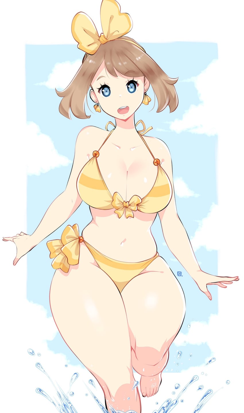 may (pokemon and 1 more) drawn by kenron_toqueen