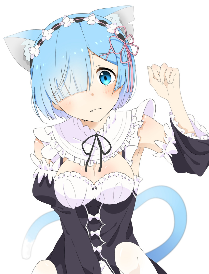 rem (re:zero kara hajimeru isekai seikatsu) drawn by kikurage_(ayane15hyakumonogatari)