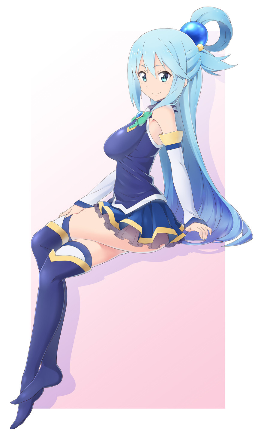 aqua (kono subarashii sekai ni shukufuku wo!) drawn by takahan
