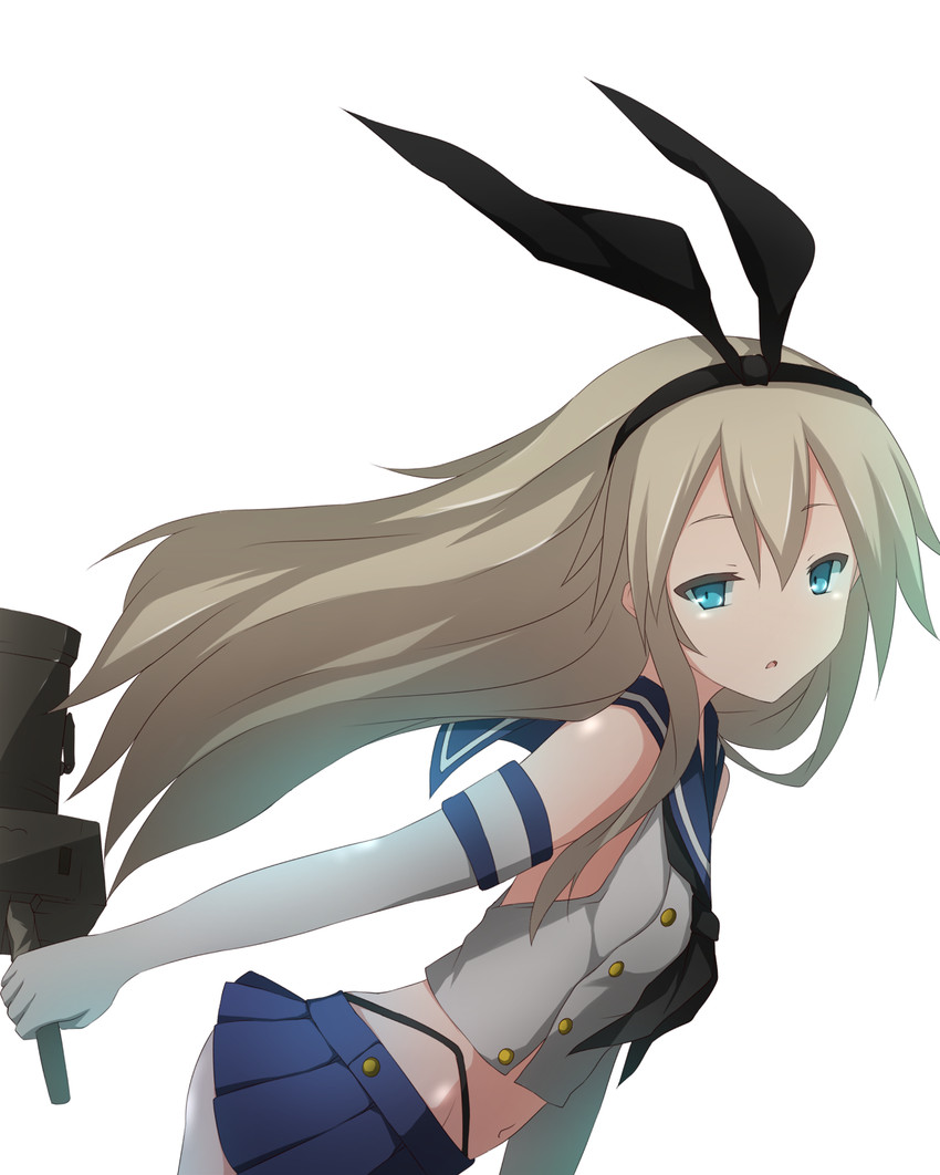 shimakaze and rensouhou-chan (kantai collection) drawn by harujiya_(setugetuka)