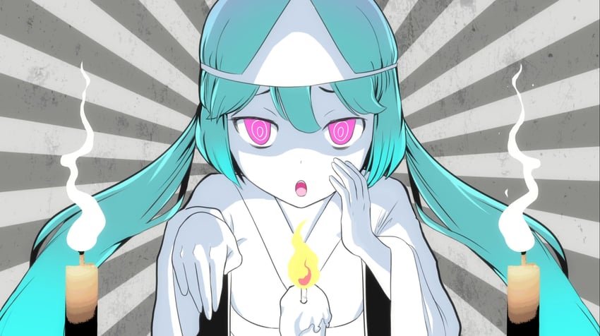 hatsune miku (vocaloid and 1 more) drawn by pinocchio-p