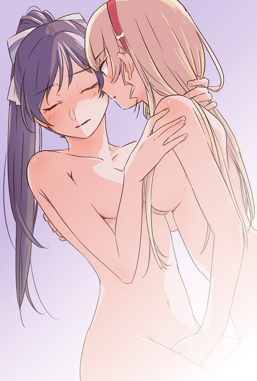 heanna sumire and hazuki ren (love live! and 1 more) drawn by kikorinolily