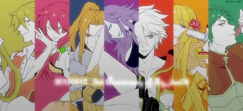 creator, professor, gypsy, stalker, champion, and 9 more (ragnarok online) drawn by zum