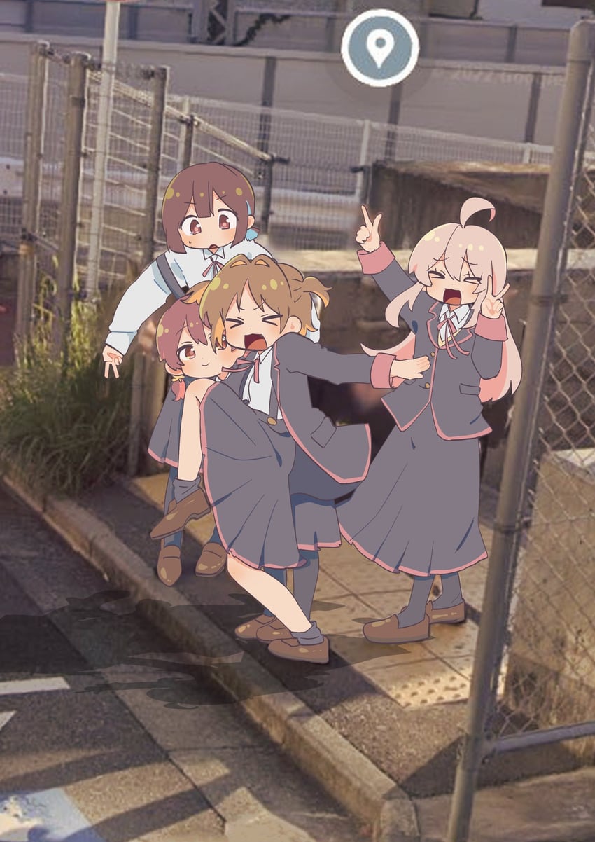 oyama mahiro, hozuki momiji, oka asahi, and murosaki miyo (onii-chan wa oshimai!) drawn by 09hkr